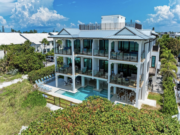 Anna Maria Island Beachfront Condo Rental - Luxury 4-Bedroom Gulf-View Vacation Condo with Pool and Spa